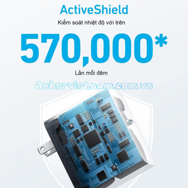 Củ sạc nhanh 100W 1 Cổng C Anker317 B2672 Kèm Dây C to C 1.5M