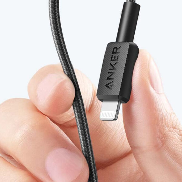 Cáp Sạc C to Lightning 60W Dây Bọc Nylon Anker 322 - A81B5 /A81B6 3 Cáp Sạc iPhone C to Lightning Anker 322 Bọc nylon A81B5