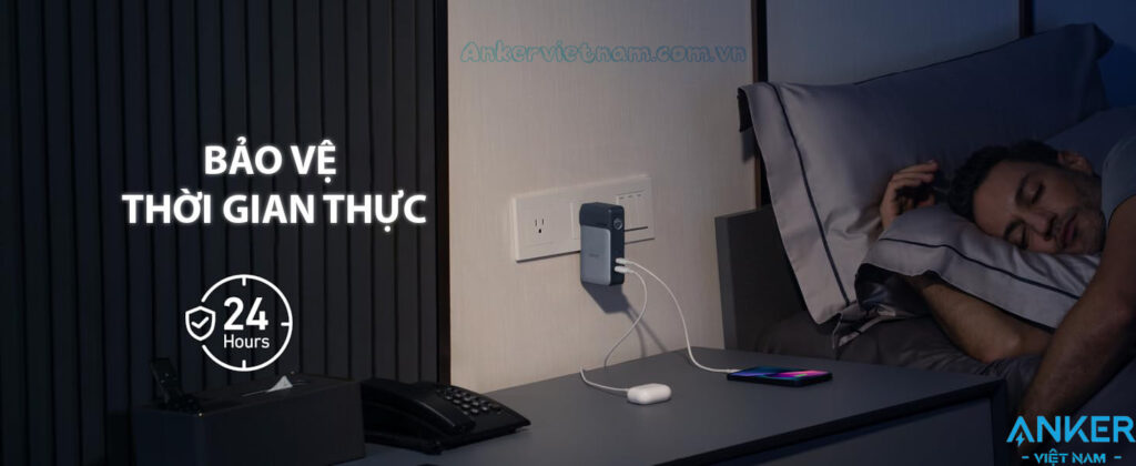 Củ Sạc GaN Prime Kiêm Sạc Dự PHòng Powerbank 10000mAh Công suất 65W Anker 733 A1651