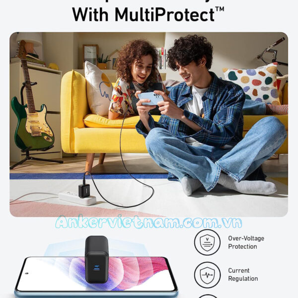 Củ Sạc Nhanh 25W USB-C Anker 312 A2642 6 Củ sạc Type C 25W Anker 312 A2642