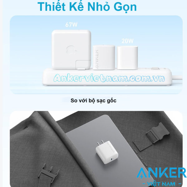 Củ Sạc Nhanh 20W USB-C Anker 2347