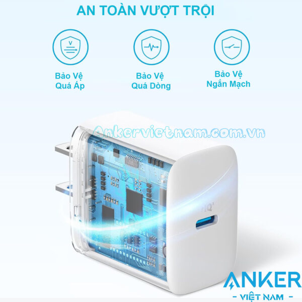 Củ Sạc Nhanh 20W USB-C Anker 2347