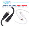 Cáp Sạc Nhanh iPhone USB Type C to Lightning Anker Powerline III Flow
