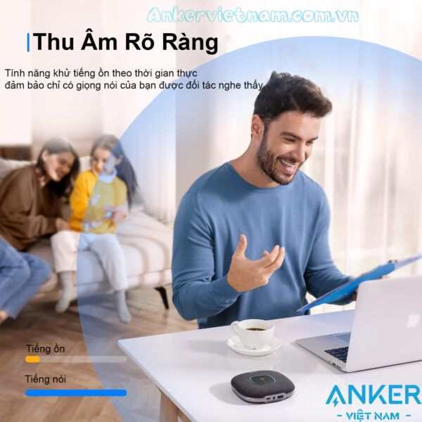 Loa hội nghi bluetooth 5.0 Anker Powerconf S30