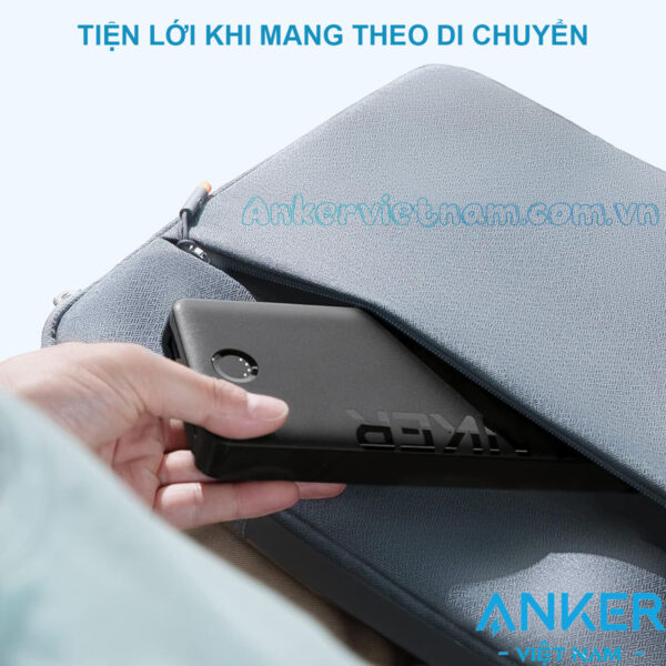 Sạc dự phòng 20000mAh Anker 325 Powercore II sạc nhanh 15W_A1286