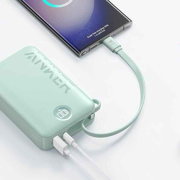 Sạc Dự Phòng 20000mAh Anker 335 1C1A 22.5W_A1647 7 Pin Dự Phòng 20000mAh Anker 335 1 Cổng USB A 1 CỔng USB C Công suất 22.5W A1647