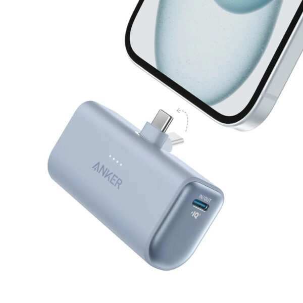 Sạc Dự Phòng 5000mAh Kèm 1 Cổng C Sạc Nhanh 22.5W Anker Nano_ A1653 7 Pin dự phòng dung lượng 5000mAh Anker Nano A1653 22.5W Kèm 1 Cổng USB-C