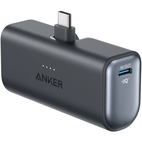 Sạc Dự Phòng 5000mAh Kèm 1 Cổng C Sạc Nhanh 22.5W Anker Nano_ A1653 1 Pin dự phòng dung lượng 5000mAh Anker Nano A1653 22.5W Kèm 1 Cổng USB-C