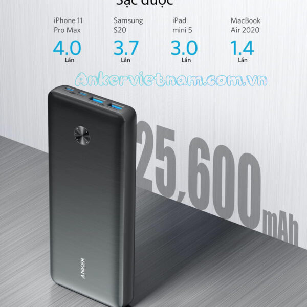 Pin sạc dự phòng 2C2A 87W Anker A1291