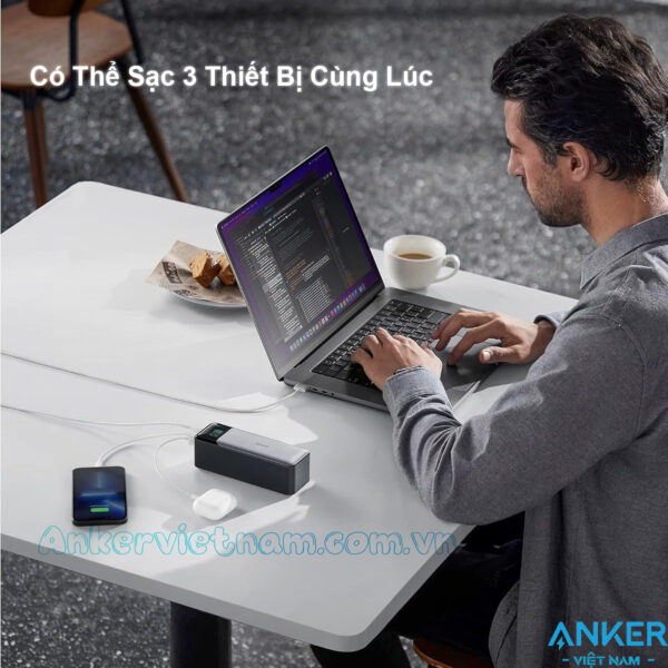 Pin dự phòng 24000mAh 1A1C Sạc Nhanh 140W Anker 737 Powercore A1289