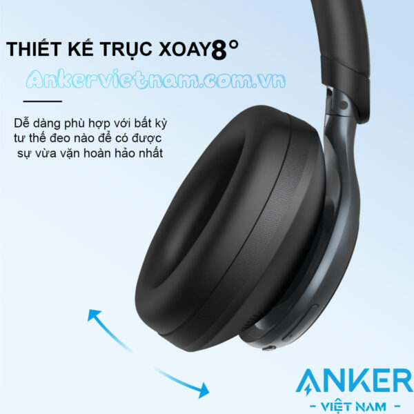 Tai nghe chụp tai bluetooth 5.3 Anker Soundcore Space One A3035