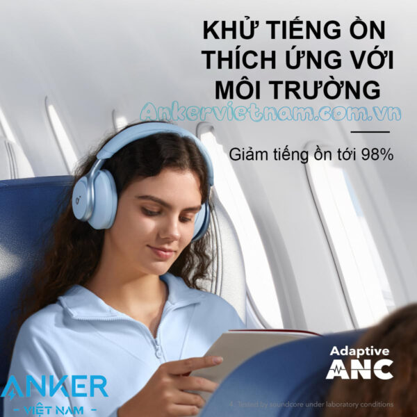 Tai nghe chụp tai bluetooth 5.3 Anker Soundcore Space One A3035