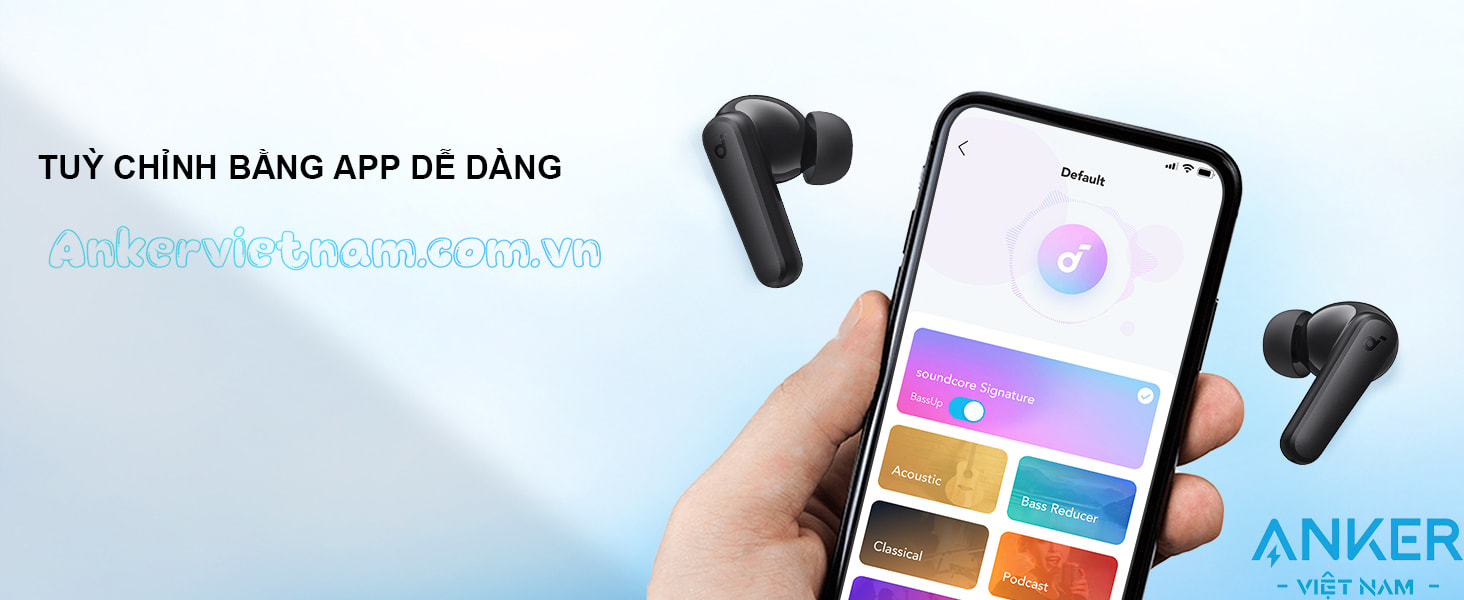 Tai nghe true wireless không dây Anker Soundcore R50i A3949