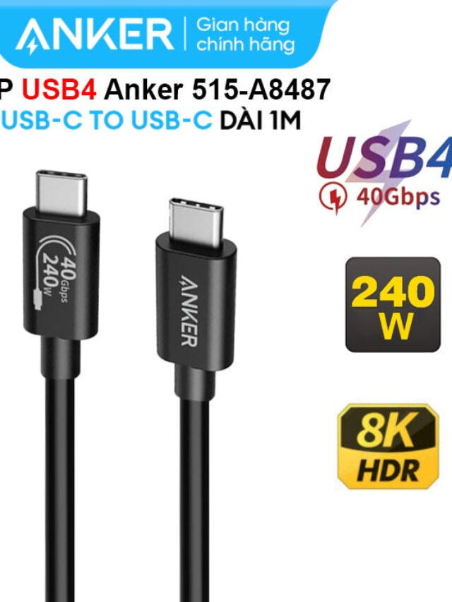 Anker 515 Cáp USB 4 C to C Dài 1M A8487