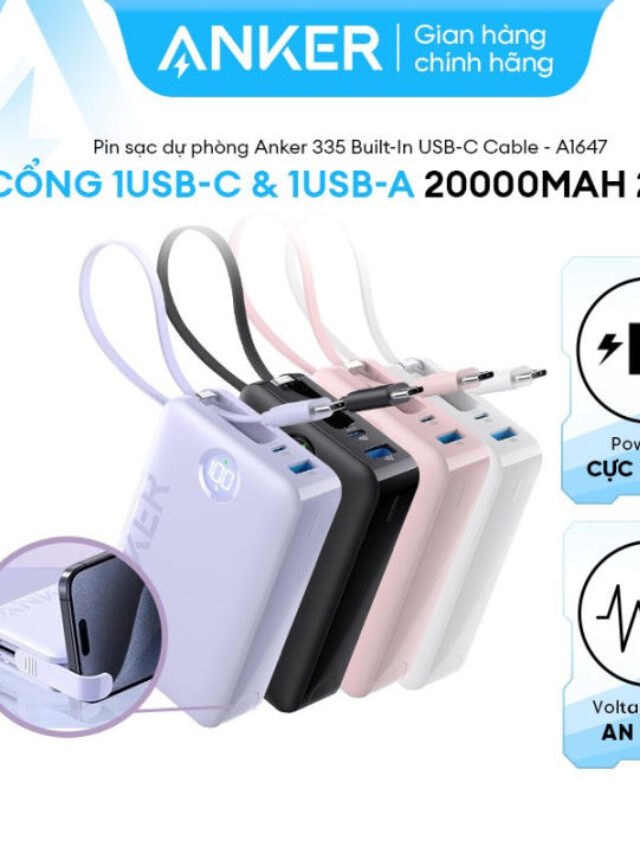 Anker 335 Powerbank 1A1C 20000maH-A1647