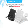Bộ Sạc Không Dây MagGo Qi2.0 3 Trong 1 Từ Tính 15W Anker B2557
