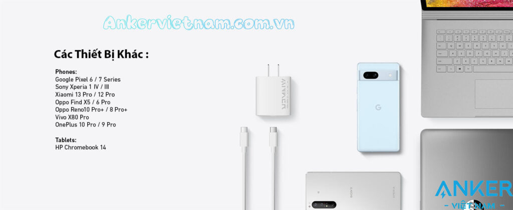 Củ Sạc USB-C 25W Hỗ Trợ Sạc Nhanh Anker A2652