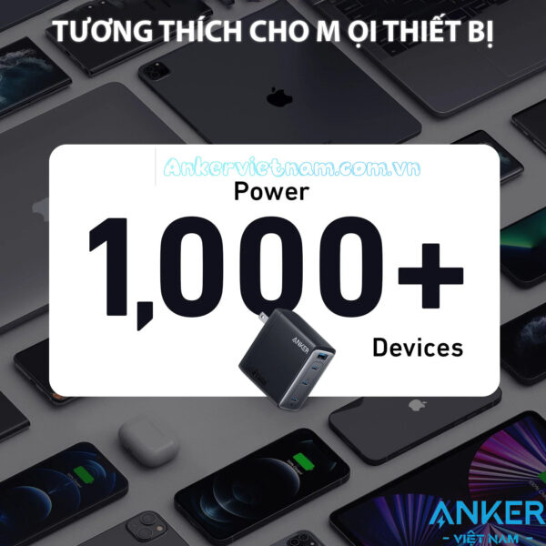 Củ Sạc Nhanh 150W GaNPrime Anker 737 4 Cổng 3C1A A2340