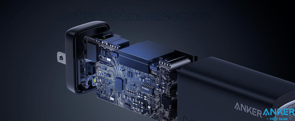 Bộ Sạc Nhanh 120W Anker 737 GaNPrime 2C1A A2148