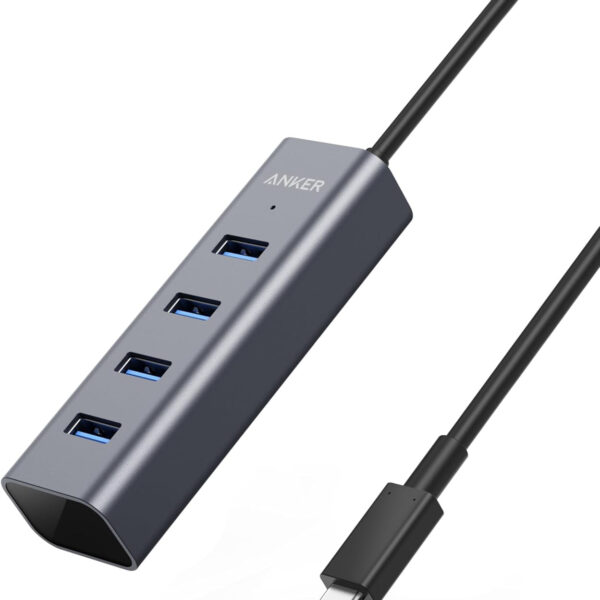 Bộ Chia Cổng USB Type C Sang 4 Cổng USB 3.0 Tốc Độ 5Gbps Anker A8305