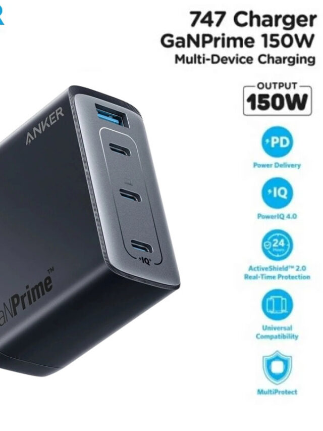 Anker 737 Củ Sạc GaNPrime 3C1A 150W A2340