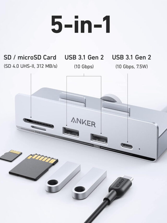 Anker 535 Dock Mở Rộng USB C 5 in 1 Dành Riêng Cho iMac A8353