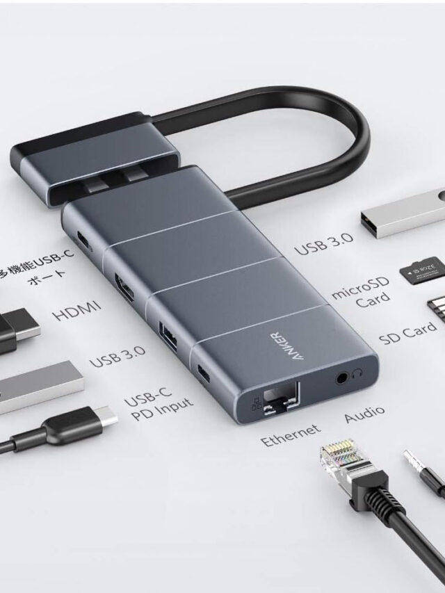 Hub USB-C 9-in 2 Dành Cho Macbook Anker A8384