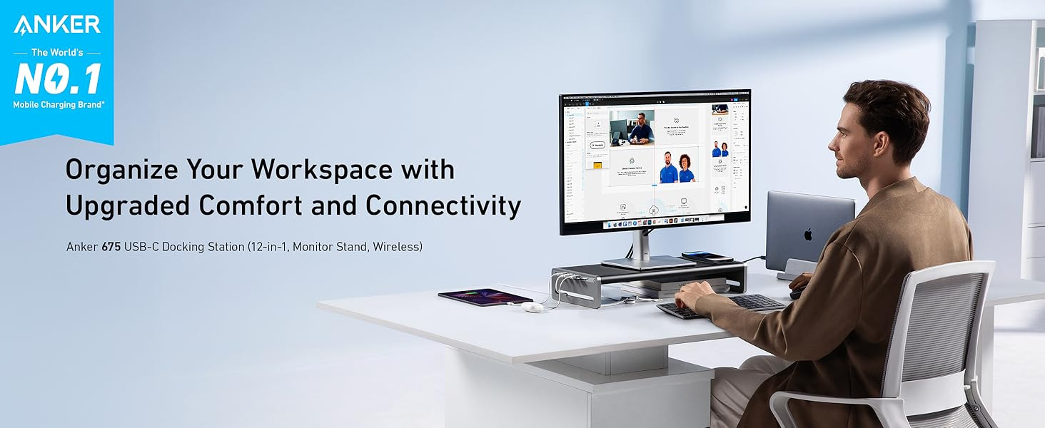 Docking Station 12 in 1 hỗ trợ kết nối đa năng Anker 675 A8377